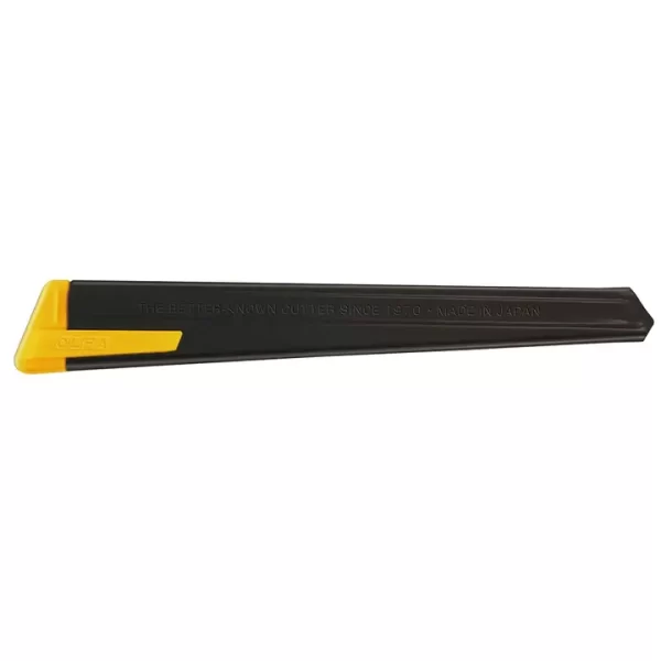 Olfa 180 BLACK (180-BT/36) (2B)| Dao cắt tiêu chuẩn thân kim loại (9mm) | Dao cắt công nghiệp