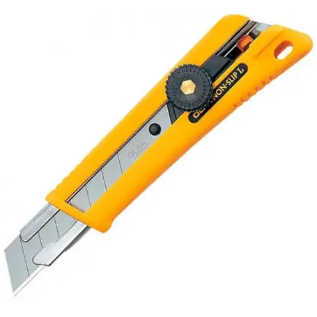 Olfa NOL-1 (148BG) | Dao cắt công nghiệp đệm cao su có khóa đai cóc (18mm)