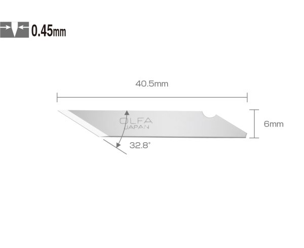 OLFA KB (XB10) | Hộp 25 lưỡi dao trổ, khắc tiện ích