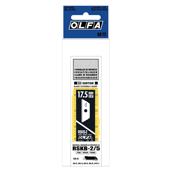 OLFA RSKB-2/5 | Hộp 05 lưỡi tiện ích cho dao cắt an toàn