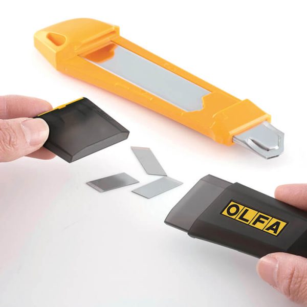 OLFA DL-1 | Dao cắt công nghiệp tích hợp hộp bẻ lưỡi