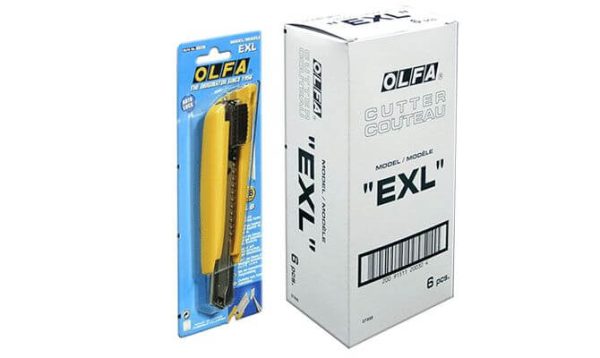 OLFA EXL (161B) | Dao cắt công nghiệp nặng khóa tự động (18mm)
