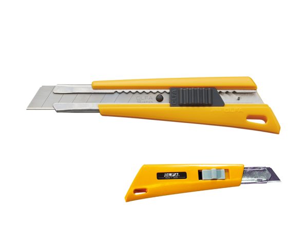 Olfa FL | Dao cắt công nghiệp nặng khóa lưỡi cạnh bên (18mm)