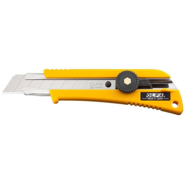 Olfa L-2 | Dao cắt công nghiệp có đệm cao su (18mm)