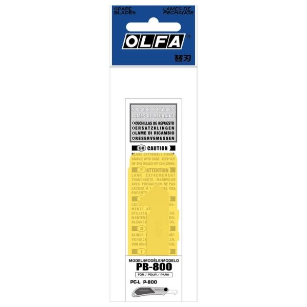 OLFA PB-800 (XB17) | Lưỡi dao cắt mica Olfa PC-L (Hộp 3 lưỡi)