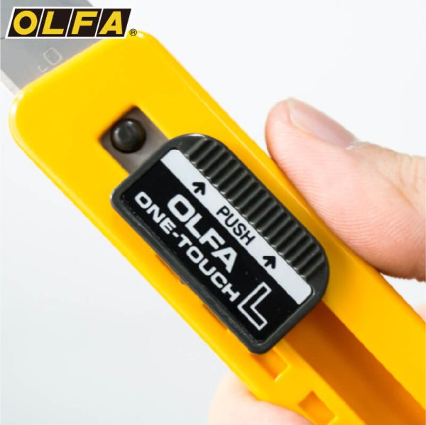 Olfa SL-1 | Dao cắt công nghiệp nặng khóa trượt (18mm)