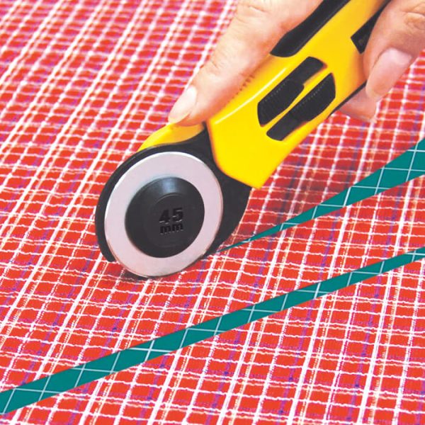 Olfa RTY-2/NS | Dao cắt tròn xoay khóa trượt (45mm) | Dao cắt công nghiệp