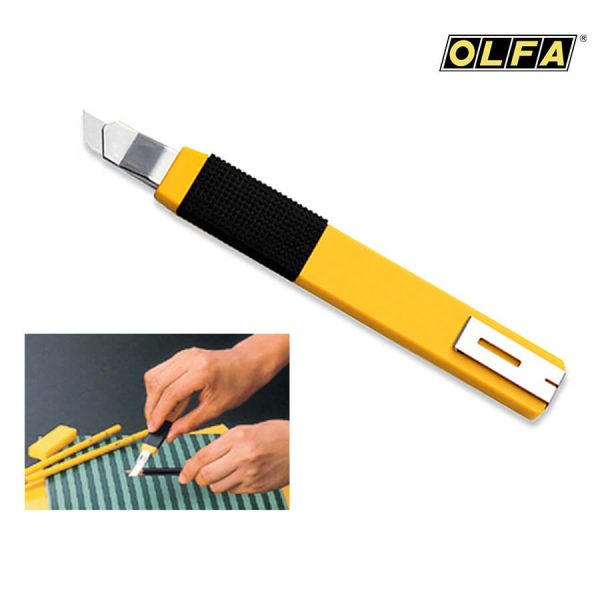 Dao OLFA A-2 | Dao cắt phim, decal, cắt tỉa chi tiết (9mm) | Dao cắt công nghiệp