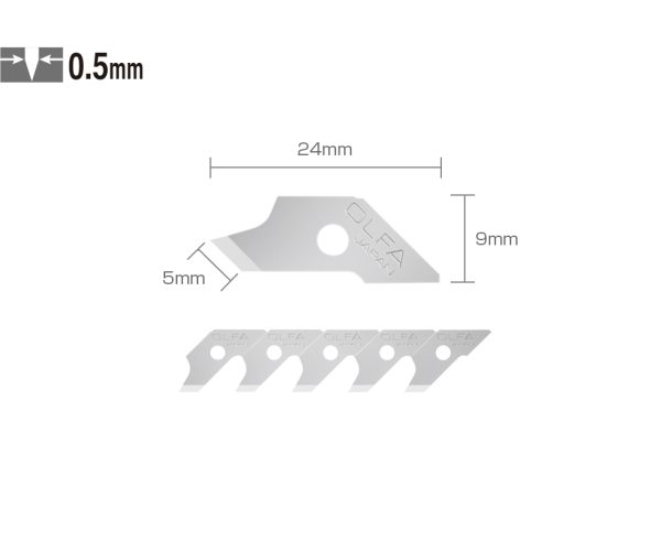 Olfa COB-1 | Hộp lưỡi dao cho dao cắt Compa