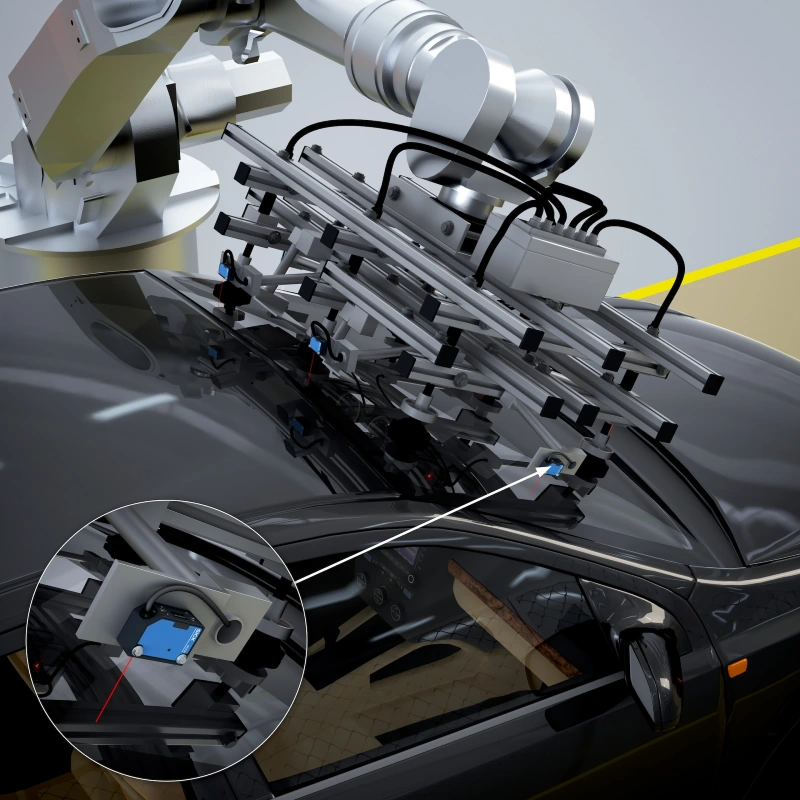 Robot triển khai đặt kính