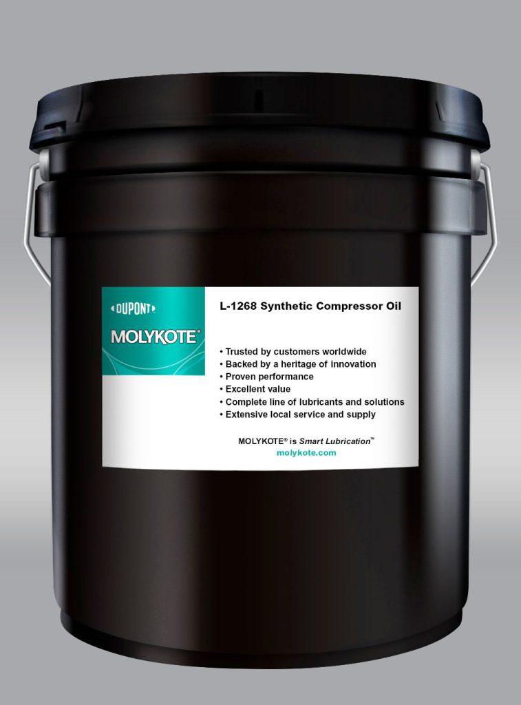 Hình ảnh chính thức MOLYKOTE® L-1268 Synthetic Compressor Oil