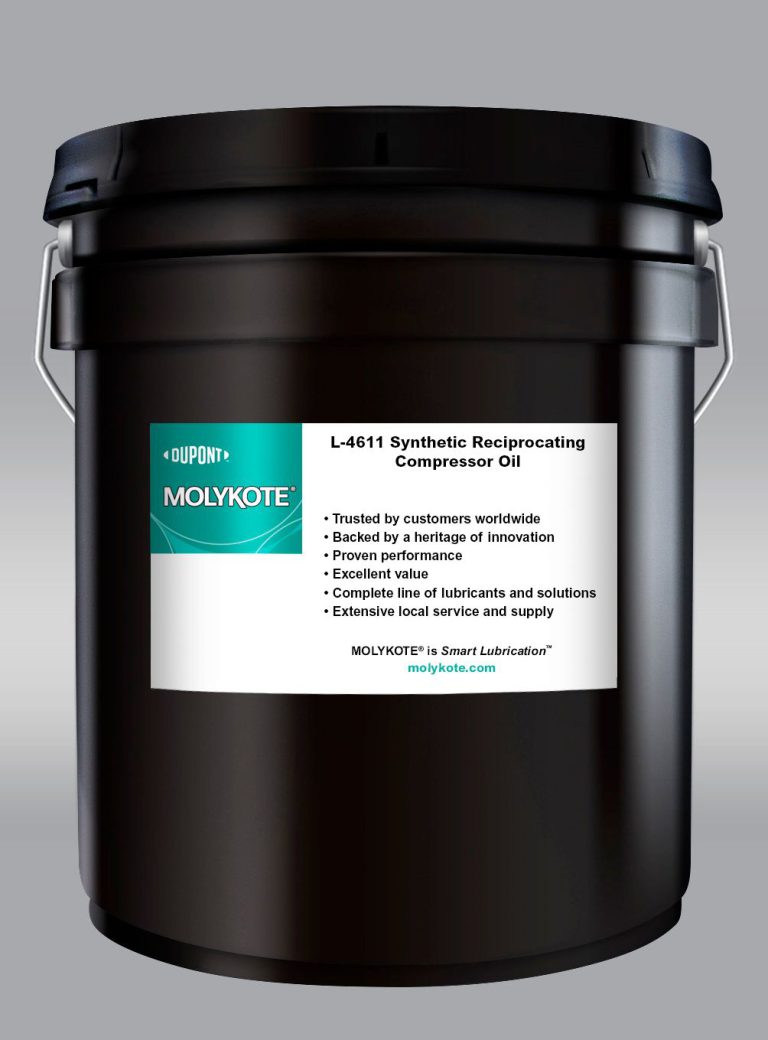 Hình ảnh chính thức MOLYKOTE® L-4611 Synthetic Reciprocating Compressor Oil
