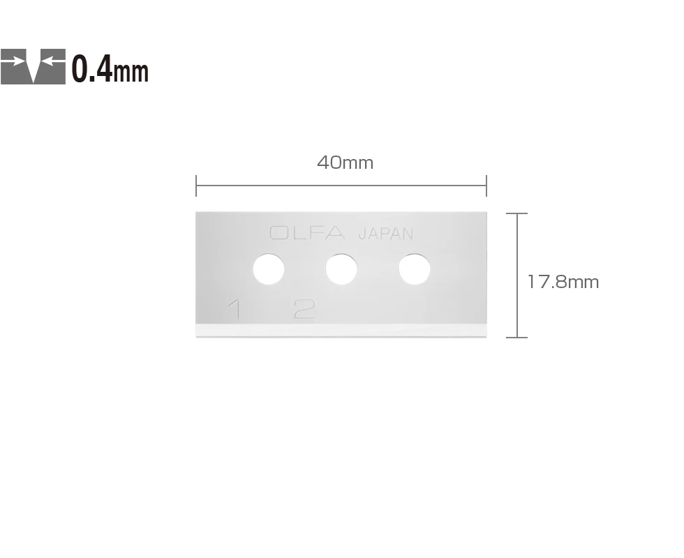 Lưỡi dao chuyên dụng OLFA SKB-10/10B