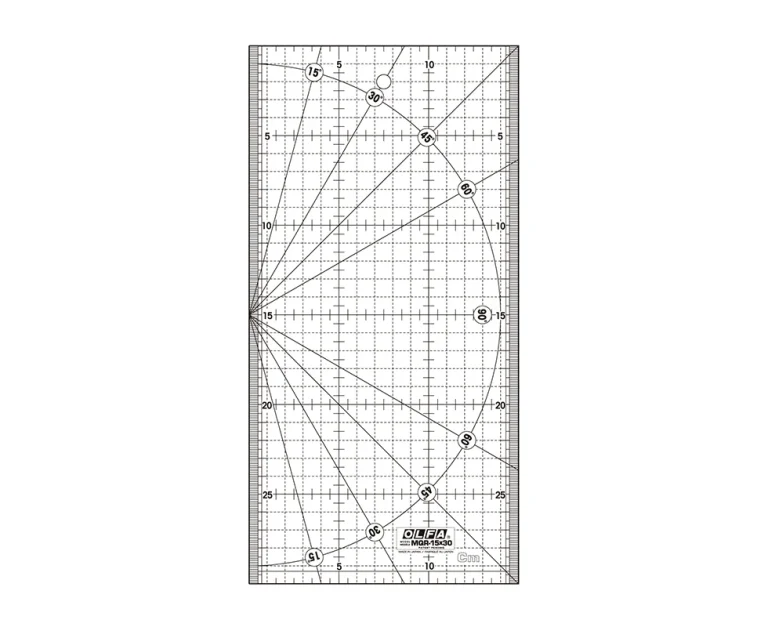 Thước chần may OLFA MQR-15x30