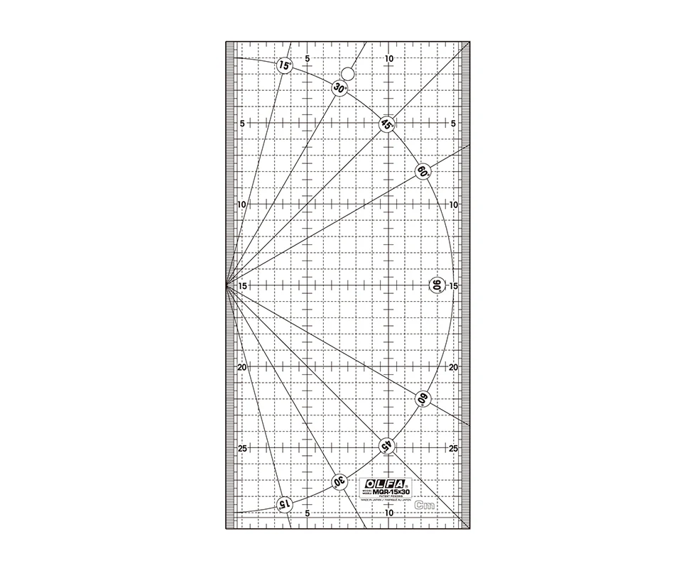 Thước chần may OLFA MQR-15x30