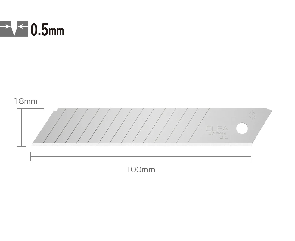 Lưỡi dao bẻ đoạn OLFA LBD-50