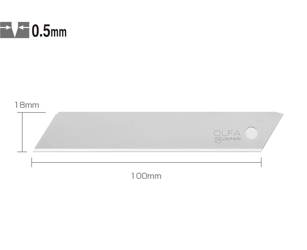 Lưỡi dao bẻ đoạn OLFA LB-SOL-10