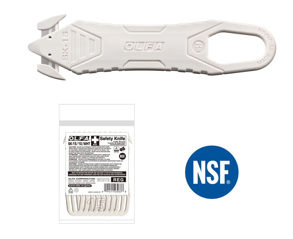 OLFA SK-15/10/WHT