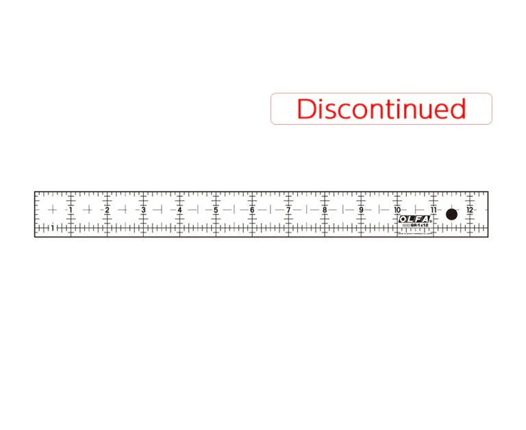 Thước chần may OLFA QR-1x12