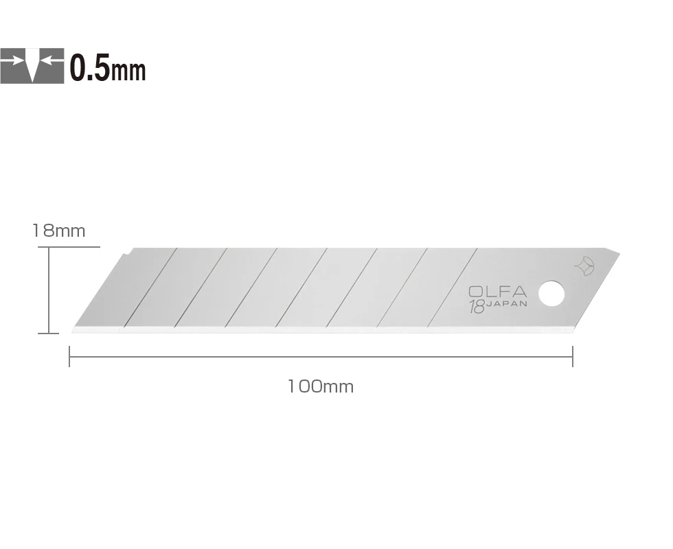 Lưỡi dao bẻ đoạn OLFA LB-10B