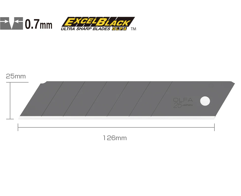 Lưỡi dao bẻ đoạn OLFA HBB-5B