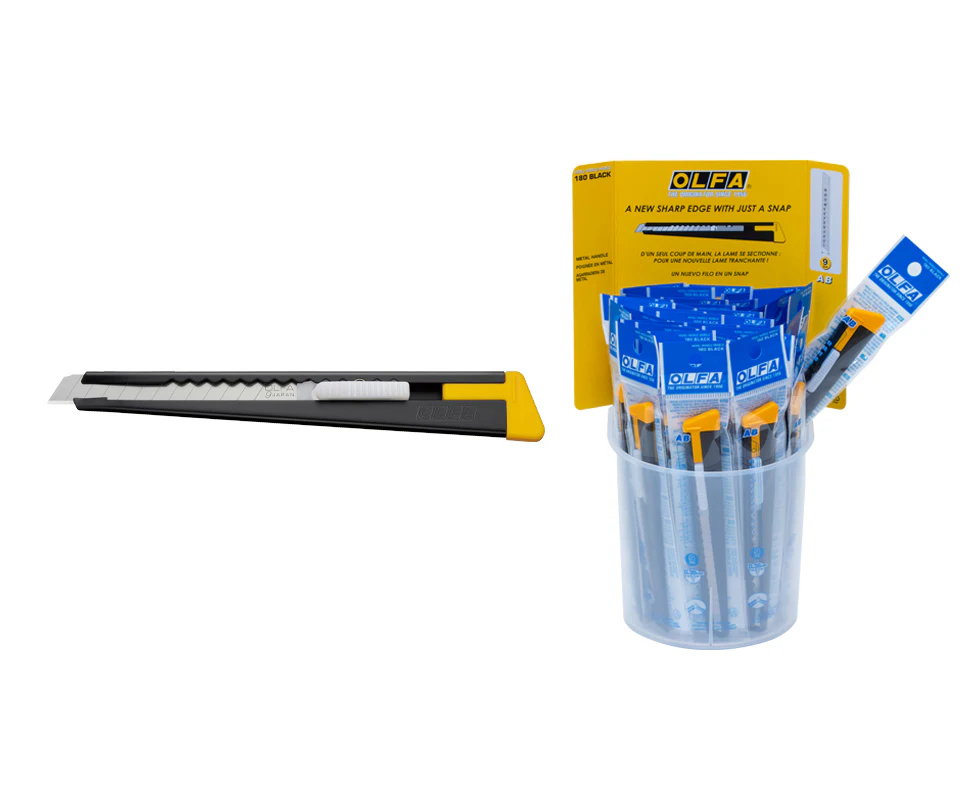 Dao cắt tiêu chuẩn OLFA 180-BT/36